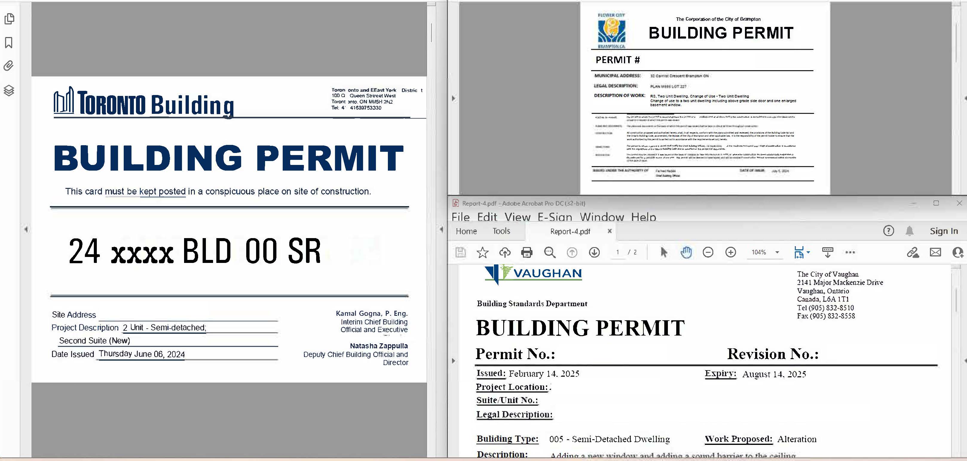 Approval phase - obtaining final permit approvals